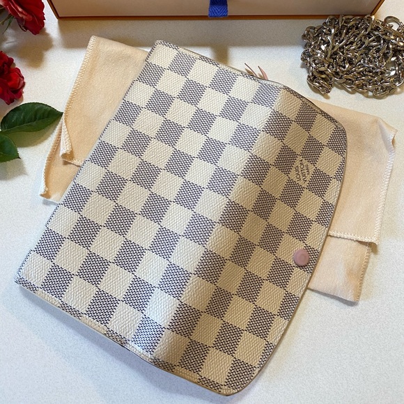 🎀LOUIS VUITTON Emilie Wallet Damier Azur - Picture 6 of 16